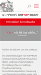 Mobile Screenshot of kupprion.de